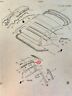 10252855 Gm Corvette Convertible Top Front Side Door Window Upper Rear