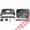 16-56759-coln-1 Cartouche Model T Ford Open Car Top Roof Kit 1 Window Rear Curtain Colonial Grain 16-56759-coln-1 Cartouche Model T Ford Open Car Top Roof Kit 1 Window Rear Curtain Colonial Grain