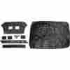16-56782-shrt-1 Cartouche Model T Ford Open Car Top Roof Kit 2 Window Rear Curtain Man Cobra
