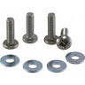25-122109-1 Corvette Convertible Guide Pin Screws Rear Eckler