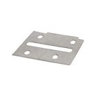 28-22690-1 Model Ford Dress Plate Unpolished Stainless Steel Cabriolet Eckler