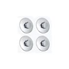 33-342207-1 Camaro Manual Top Hold Down Latch Hardware Set Chrome Eckler