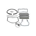41-35620-1 Eckler S Hardtop Weatherstrip