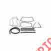 41-44586-1 Eckler S Weatherstrip Kit Includes 7 Seals 41-44586-1 Eckler S Weatherstrip Kit Includes 7 Seals