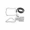 42-39645-1 Eckler S Weatherstrip Kit 2 Door Sedan Body Style 62