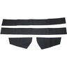 44-12831-1 Mustang Convertible Top Pads With Quarter Black Eckler