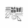 44-42629-1 Eckler S Ford Mustang Weatherstrip Kit Convertible 13 Seals With Late Style Door