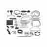 66-69064-1 5-window Eckler S Thunderbird Complete Weather-strip Kit Hardtop With Black Trunk Rear