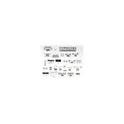 57-136120-1 Shafer S Classic Reproductions Chevy Top Hardware Kit Convertible 1955-1957