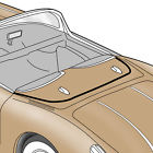600388976 Performance Choice New Hardtop Deck Lid Protective Cling Film Black
