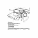 61-325531-1 Premier Quality Products Chevy Or Gmc Truck Complete Weatherstrip Kit Custom For Trucks With Black