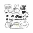 66-69026-1 Eckler S Thunderbird Complete Weather-strip Kit Convertible Beige Front Header Seal