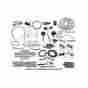 66-69037-1 Eckler S Thunderbird Complete Weather-strip Kit Hardtop 1960