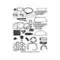 66-69043-1 Eckler S Thunderbird Complete Weather-strip Kit Hardtop Short Cowl Drain Hoses Balck