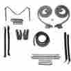 75-260599-1 Eckler S Firebird Convertible Top Body Weatherstrip Kit With Replacement Window Felt
