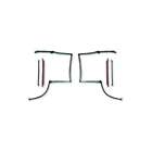 75-328592-1 Eckler S Firebird T Top Weatherstrip Kit 6 Piece 1982-1992