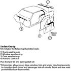 85-292229-1 Premier Quality Products Nova Weatherstrip Gasket Kit Sedan