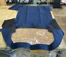 911-3010-3 4501 World Upholstery Trim Porsche Top Plastic Curtain Twillfast Blue On