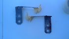 9708736 Pontiac Firebird Convertible Sunvisor Support Brackets Used Nos