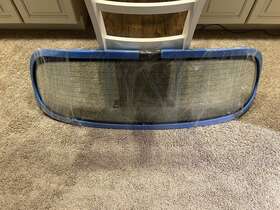 54218407257 Bmw Z3 Hard Top Rear Glass With New Seal Oem Genuine