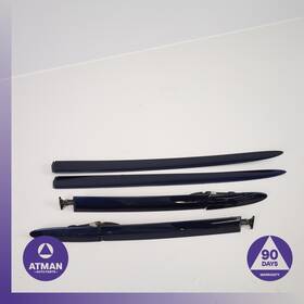 Bmw 84137963906 07-20 F83 M4 335i Convertible Top Roof Hardtop Molding Set Blue Oem