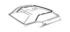 C5zz-7653986-k  Scott Drake Mustang Parts Convertible Top Seal Kit Pcs