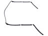 C8oz-7653986 Unbranded New Fairlane Weatherstrip Convertible Top Lh Rh Torino Montego