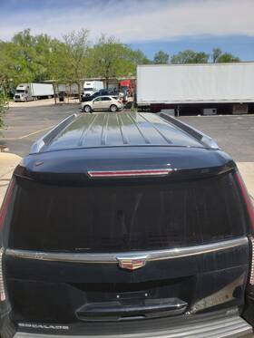 152-2298a Cadillac 15 16 17 18 19 20 Escalade Esv Bare Metal Roof Body Cut With Sunroof Hole
