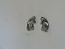 4651288-4651289 Cast Chevrolet Nos Visor Brackets Convertible Pair