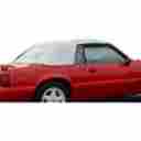 Cd2076to11sp Kee Auto Top Mustang Convertible White 91-93