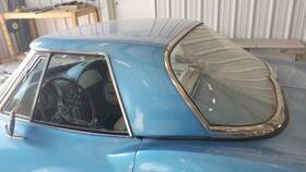 152-01073 Chevrolet 1965 Chevy Corvette C2 Convertible Roof Hard Top Assembly With Glass Nasau Blue