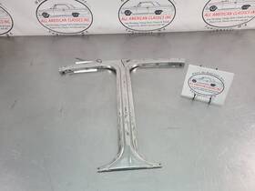 803.gm1z78 Chevrolet 1977-82 Corvette Factory T-top Stainless Steel T-bar Moulding Trim - Oem