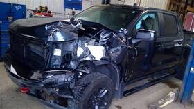 152-10160a Chevrolet Truck Local Pickup Only 19 20 21 22 23 Silverado Roof Section Crew Cab