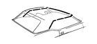 D1zz-7653986  Daniel Carpenter Ford Mustang Convertible Top Seal Kit Pieces New
