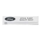 Df1090 Jim Osborn Reproductions Convertible Top Latch Utica Plant Decal Ford