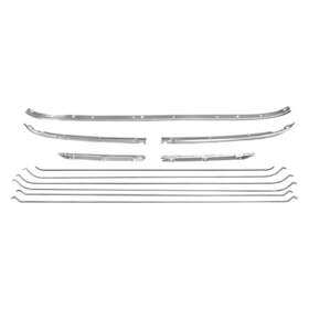 1671a Dynacorn For Chevy Ii 1966-1967 Roof Headliner Brace Kit