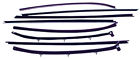 F244-4 Pui Buick Skylark Convertible Windowfelts Special Molding