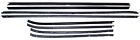 F290-1-c Pui Oldsmobile Convertible Window Sweep Seals Belt Line Molding
