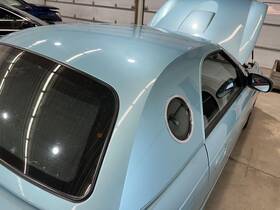 5w6z7650026aptm Ford 02-05 Thunderbird Hard Top Roof With Portholes Blue Paint Ly