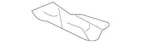 1850222 Ford 6l3z A Genuine Rear Header Reinforcement
