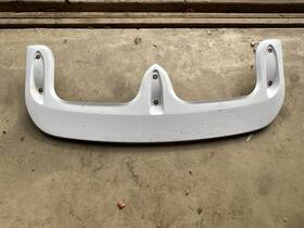 912313 Ford Ranger Lund Visor 1983-1992 Roof P/n White No Cracks.pn912313
