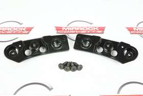 10198727 General Motors C4 Corvette Windshield Targa Top Roof Mounting Bracket Pair 1989-1996