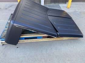 6kh62rxfag Gladiator 20-22 Jeep Set Of Rear Roof Panels Black Clear Coat Px8