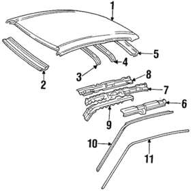 94857655 Gm Genuine Center Reinforced