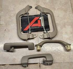 25919346 Gm Trucks 2007-2013 Gmc Sierra 1500 Grab Handles Set Of 5 Crew Cab Without Sun Oem