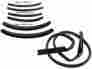 Hsch4500h-c Metro Moulded Parts 1963-1966 Dodge Dart Plymouth Valiant Convertible Roof Rail Weatherstrip Seals