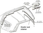Hsrfom7173  Convertible Top Specialists Ford Mustang Header Seal Retainer New