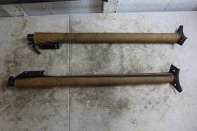 149.am8195 Jeep 1987-1995 Wrangler Yj Oem Windshield Roll Bar Extension Support Pair