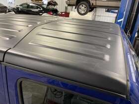 152-10142ar Jeep Passenger Roof Hard Top 2 Door Moulded In Black Fits 18-20 Wrangler