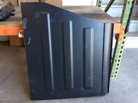 152-10143al Jeep Driver Roof Hard Top 2 Door Moulded In Black Front Fits 18-20 Wrangler